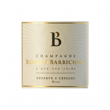 Champagne Robert Barbichon Cuvée Réserve 4 Cépages Brut, 37,5cl