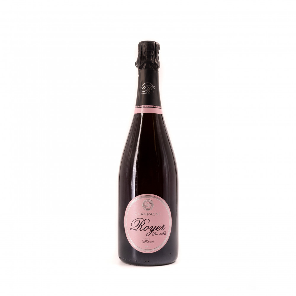 Champagne Royer Brut Rosé, 75cl Rosato